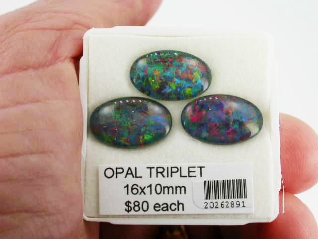 Opal Triplets 16 x 10mm